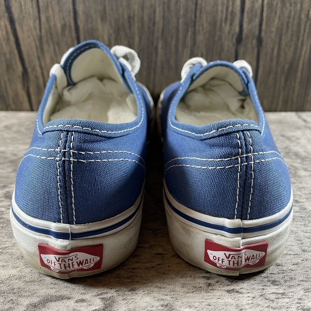 VANS Classic Low Canvas Skate Blue Sneakers Women’s 6.5 - Picture 6 of 8